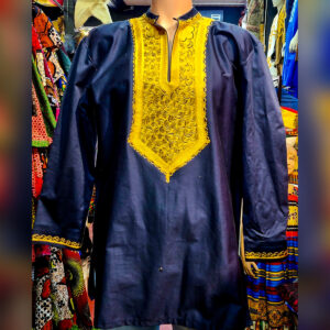 Embroidery top for men